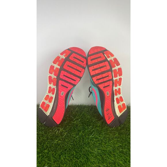 Nike Structure 17 Running Shoes Teal Pink Women’s US 9.5 Athletic Sneakers - Picture 7 of 8